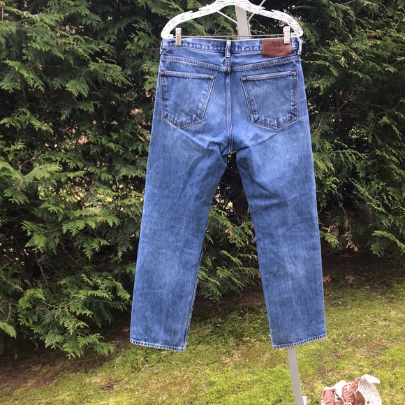 Lands' End Mens Blue Denim Jeans (#3) Size 32x32 - Picture 5 of 12